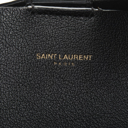 Saint Laurent Calfskin Large Shopping Tote Black 7 of 8