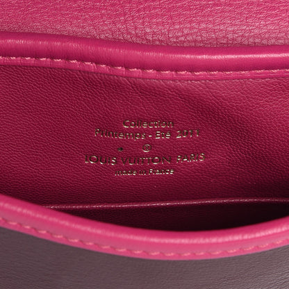 Louis Vuitton Cuir Art Deco Trapeze Prune Cyclamen 6 of 7