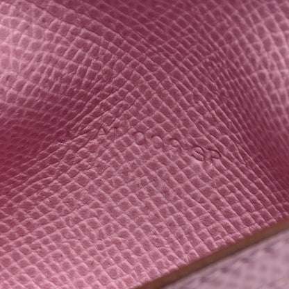Hermes Epsom Tri-Fold Compact Bearn Wallet Mauve Sylvester 7 of 7