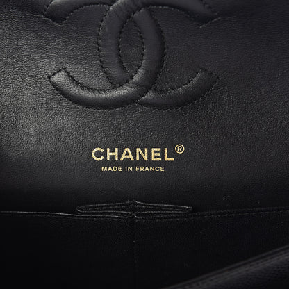 Chanel Caviar Quilted Medium Double Flap Black 6 of 10