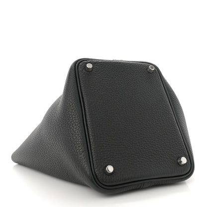 Hermes Taurillon Clemence Picotin Lock 18 PM Black 4 of 12