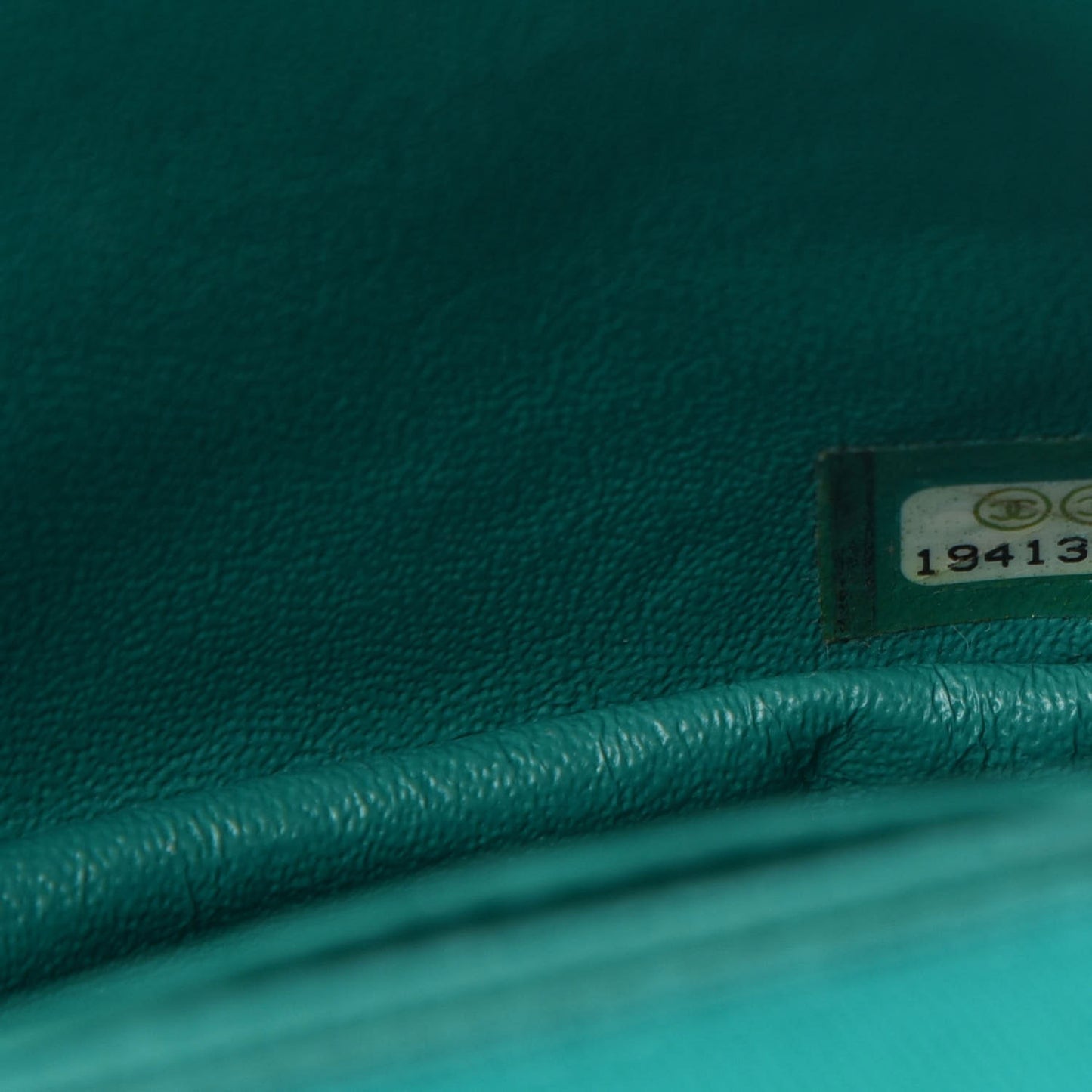 Jersey Quilted Mini Rectangular Flap Green