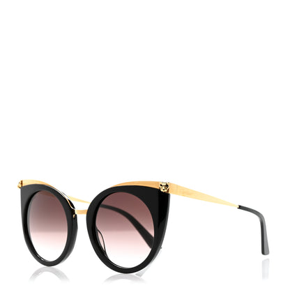 Cartier Panthere Wild De Cartier Sunglasses CT0122S Black 1 of 9
