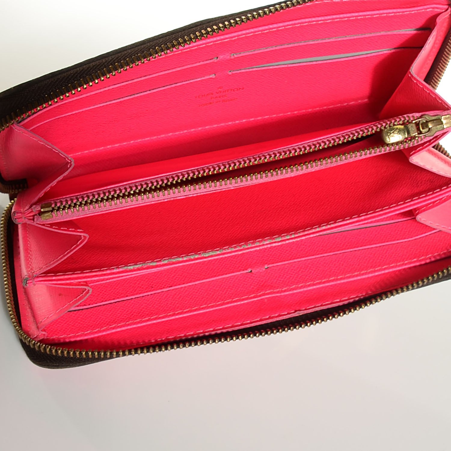 Louis Vuitton Monogram Graffiti Zippy Wallet Fuchsia 5 of 7