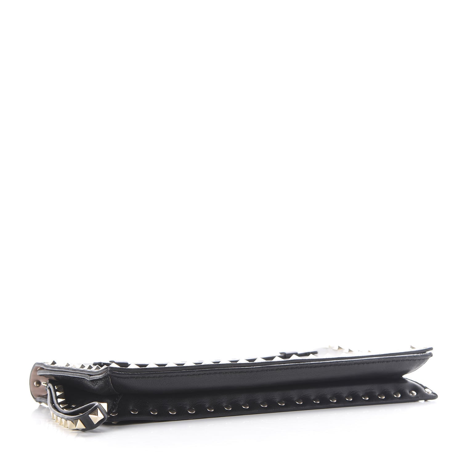 Valentino Garavani Nappa Rockstud Wristlet Clutch Black 3 of 10