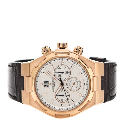 Vacheron Constantin 18K Pink Gold Alligator 42mm Overseas Automatic Watch 49150 2 of 5