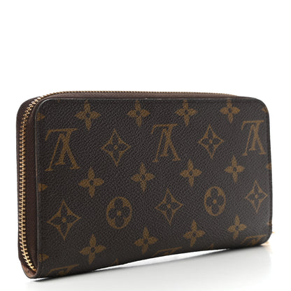 Louis Vuitton Monogram Zippy Wallet Rose Ballerine 3 of 10
