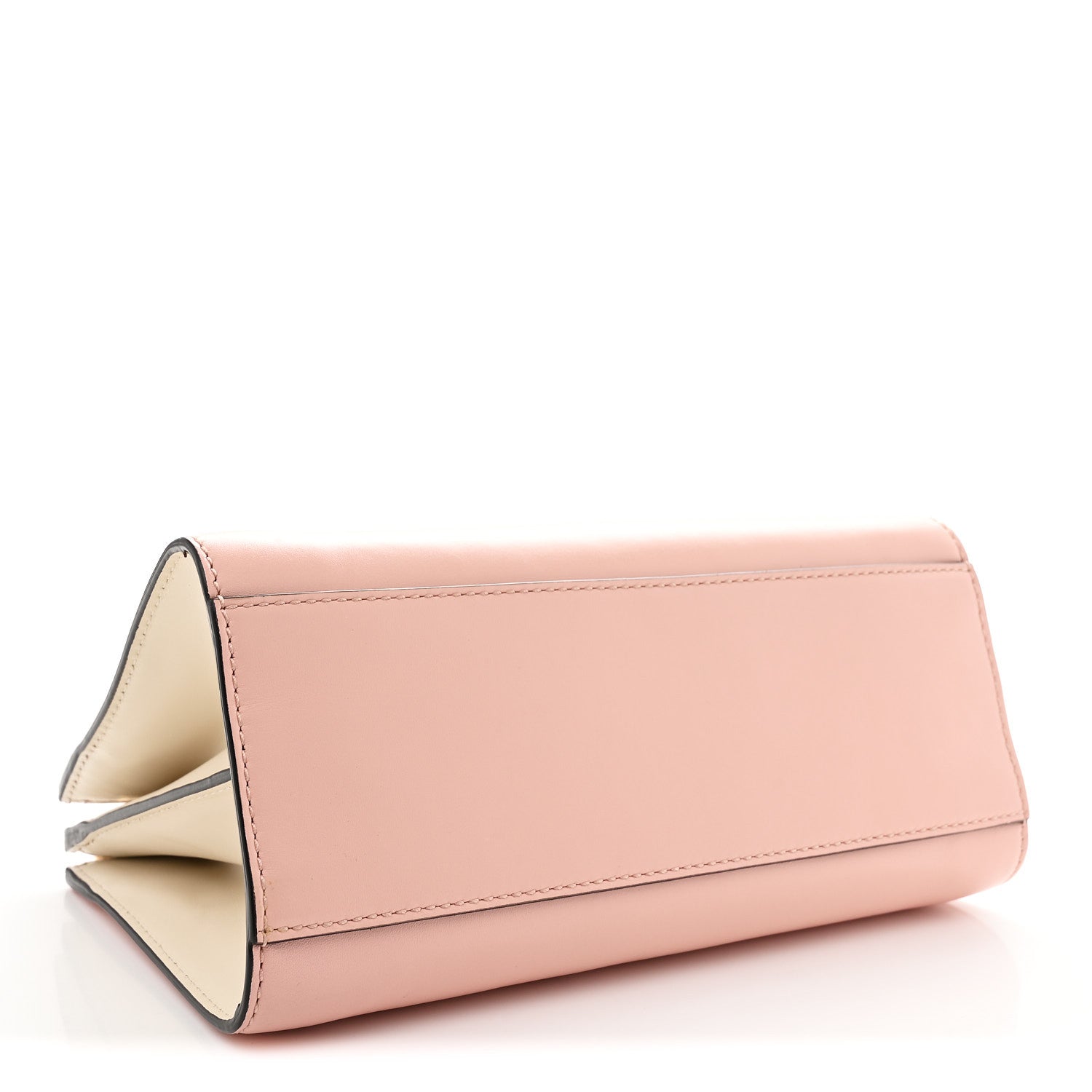 Gucci Nappa Bamboo Web Mini Nymphaea Top Handle Bag Perfect Pink Mystic White 3 of 11