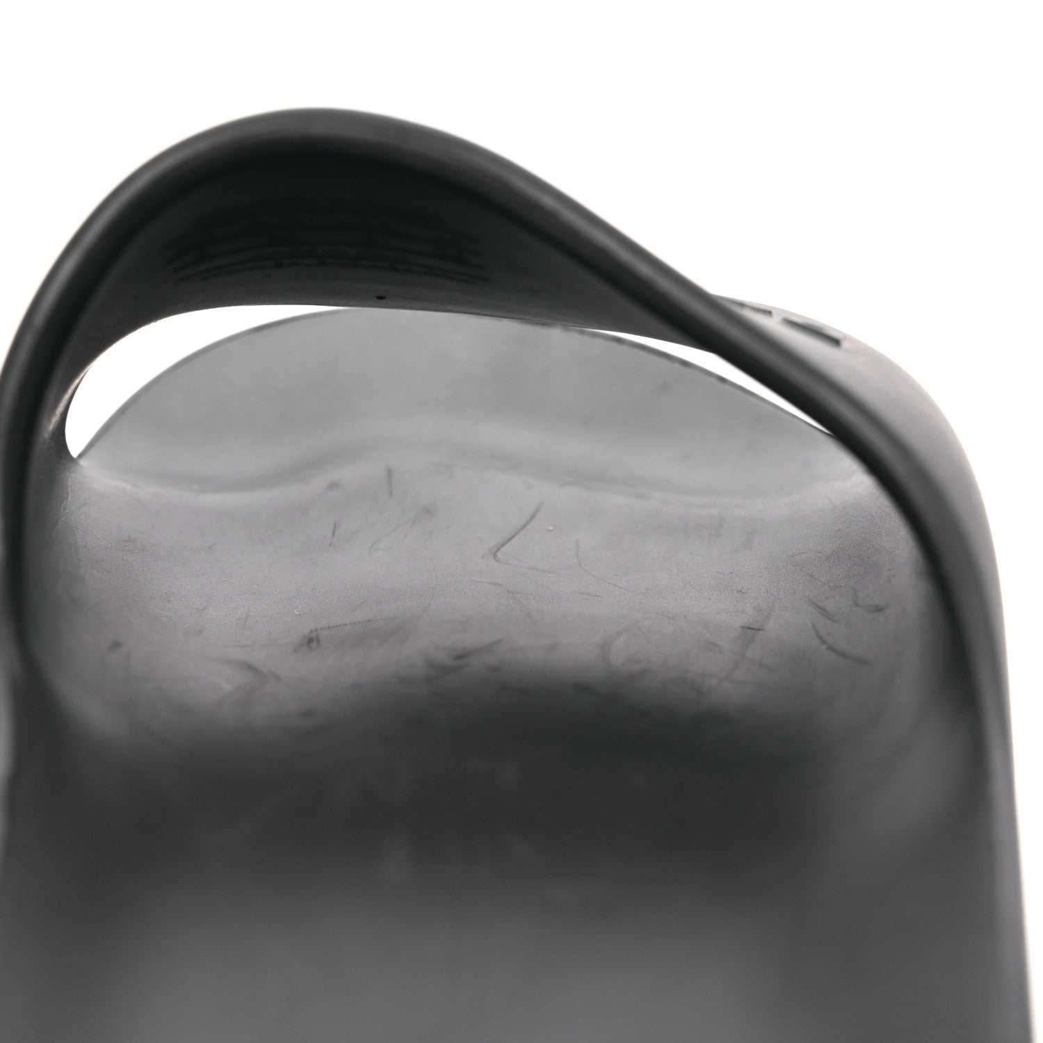Balenciaga Rubber Chunky Platform Slide Sandals 39 Black 10 of 13