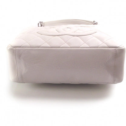 Chanel Caviar Petite Shopping Tote PST White 4 of 11