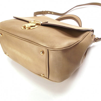 Miu Miu Vitello Pattina Sabbia 5 of 12