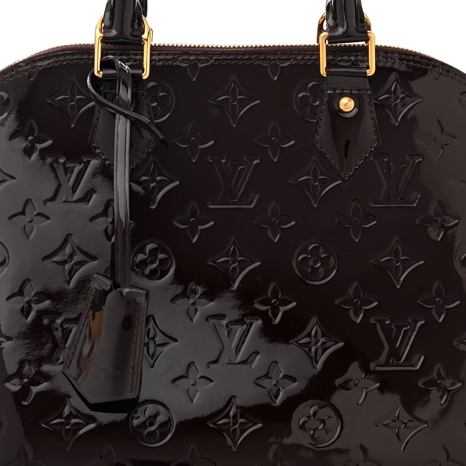 Louis Vuitton Vernis Alma PM Amarante 7 of 11
