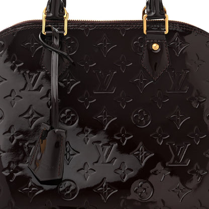 Louis Vuitton Vernis Alma PM Amarante 7 of 11