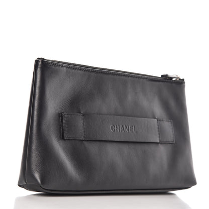 Chanel Metallic Calfskin Keyboard Pouch Black 3 of 10