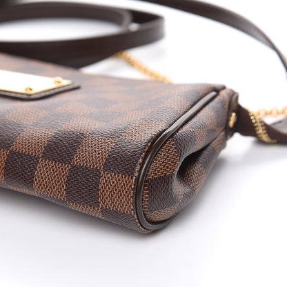 Louis Vuitton Damier Ebene Eva Clutch 9 of 9