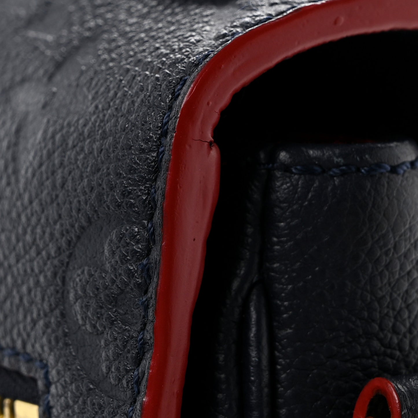Empreinte Pochette Metis Marine Rouge