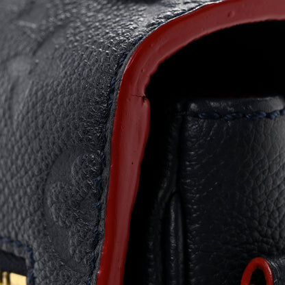 Louis Vuitton Empreinte Pochette Metis Marine Rouge 13 of 13