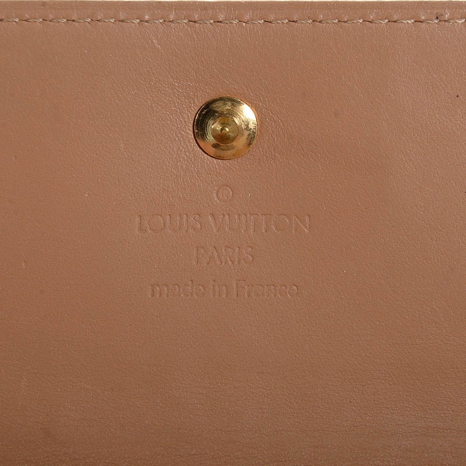 Louis Vuitton Vernis Elise Wallet Noisette 6 of 9