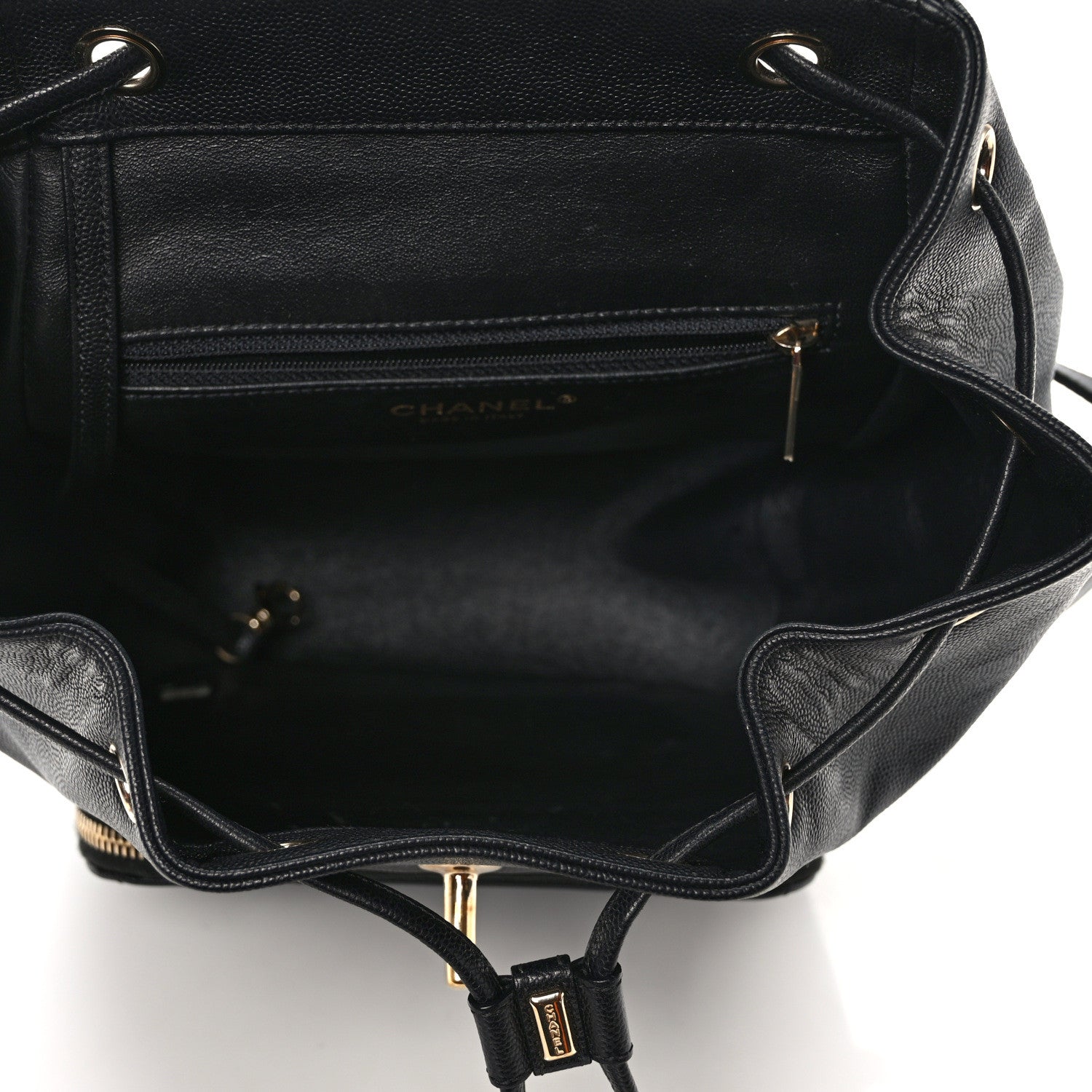 Chanel Caviar Quilted Business Affinity Backpack Black 4 of 8