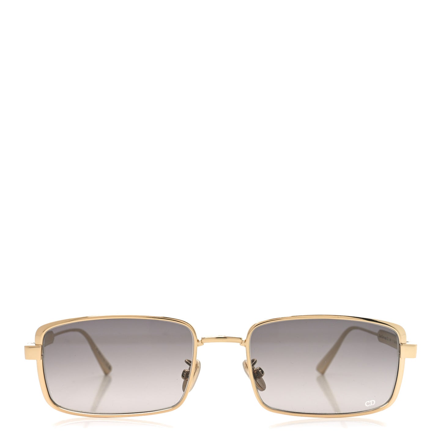 DiorCannage S2U Metal Sunglasses Gold
