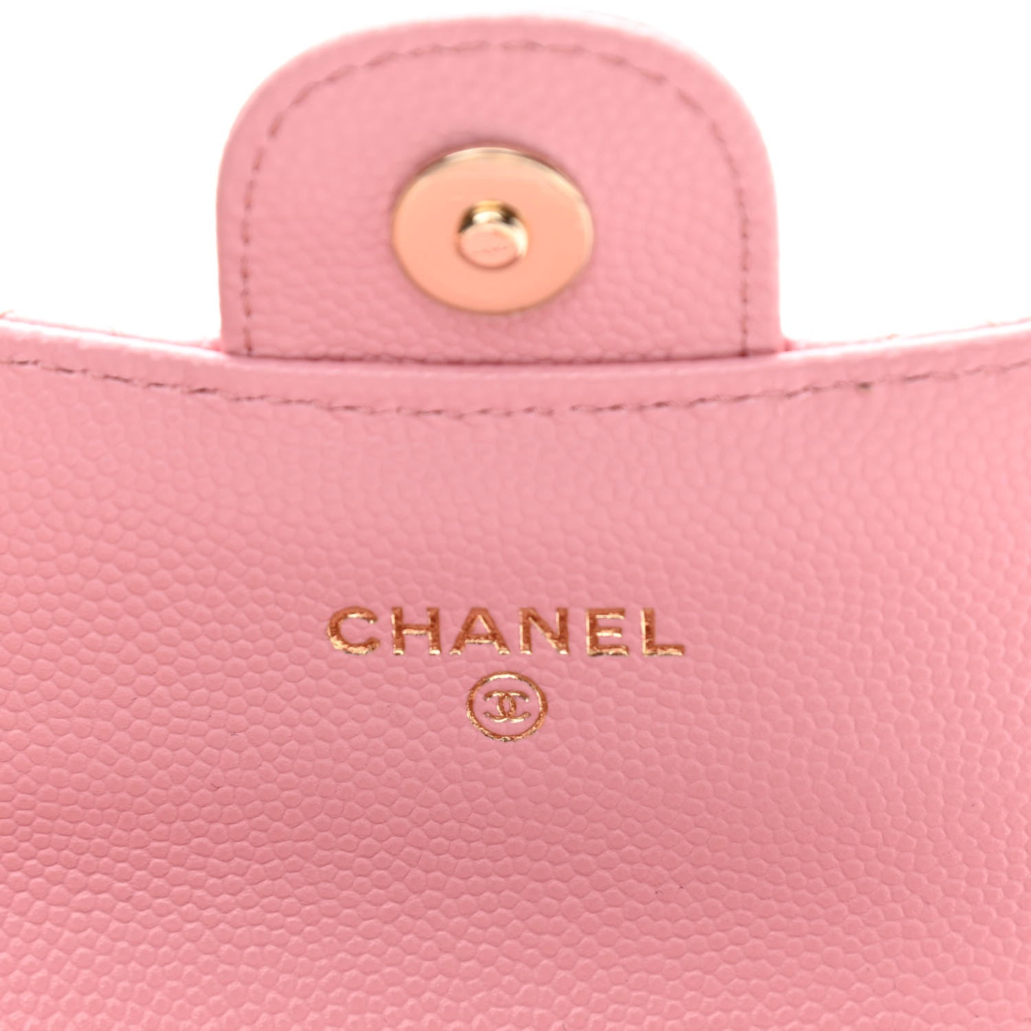Chanel Caviar Quilted Mini Clutch With Chain Pink 6 of 12