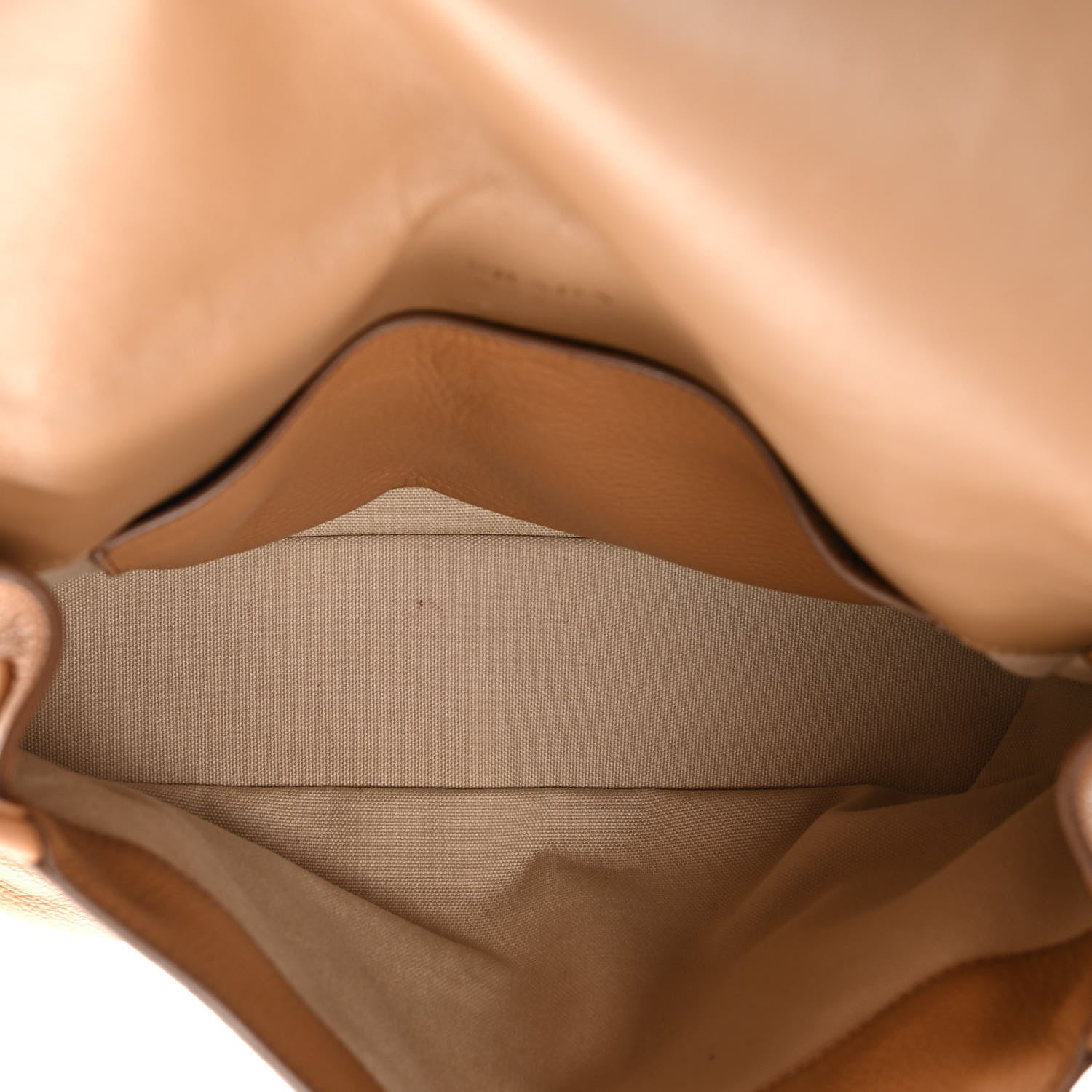 Prada Vitello Daino Flap Shoulder Bag Caramel 5 of 13