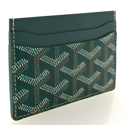 Goyard Goyardine Saint Sulpice Card Holder Green 3 of 7