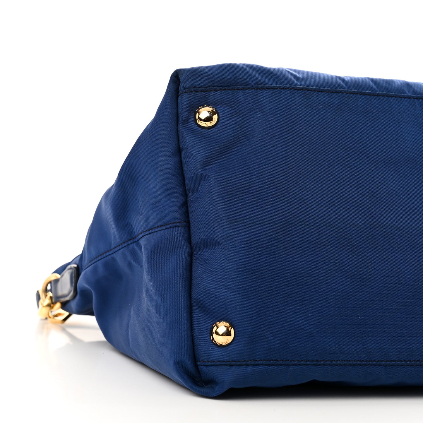 Tessuto Nylon Saffiano Tote Bluette