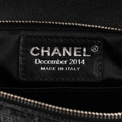 Chanel Vinyl Quilted Clutch with Chain Black 7 of 8