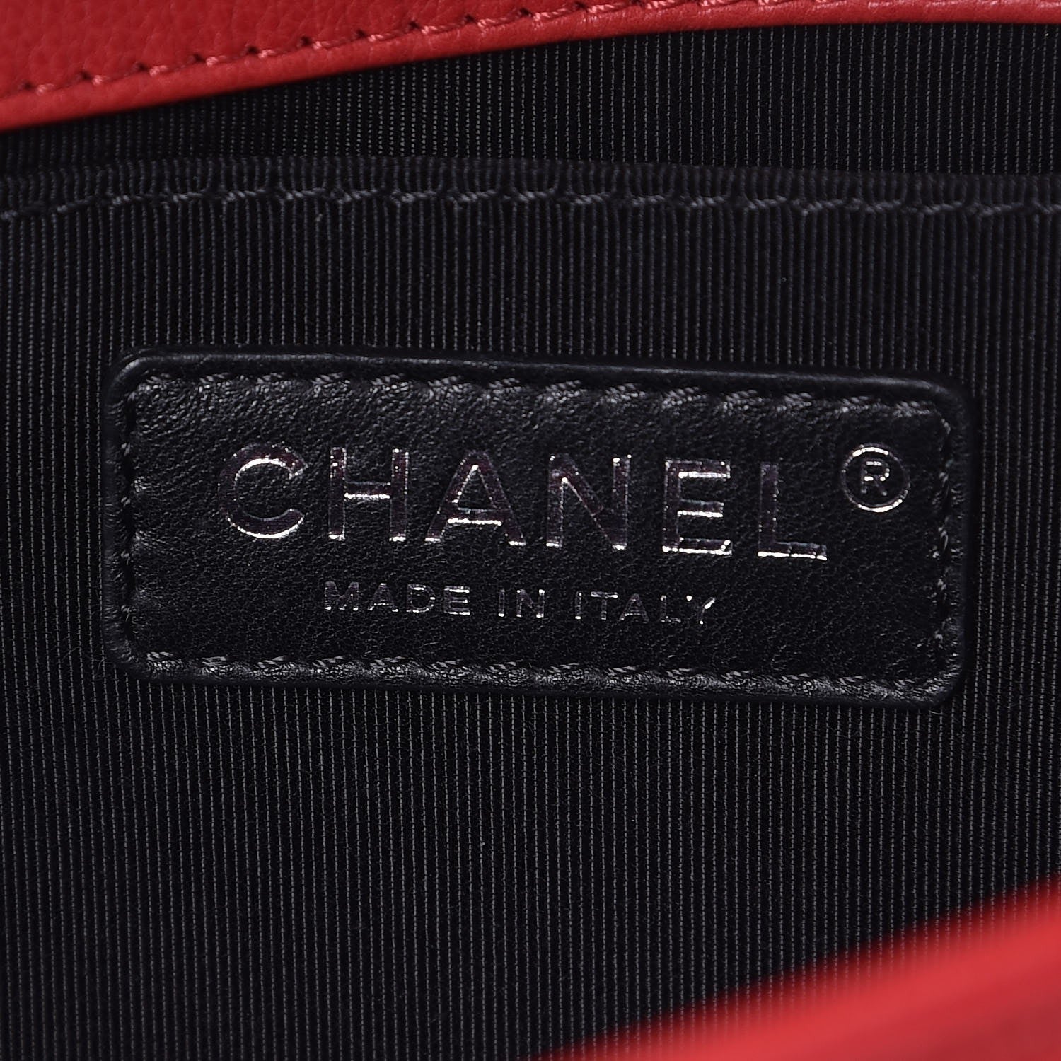 Chanel Calfskin Quilted Medium Boy Flap Red 6 of 9