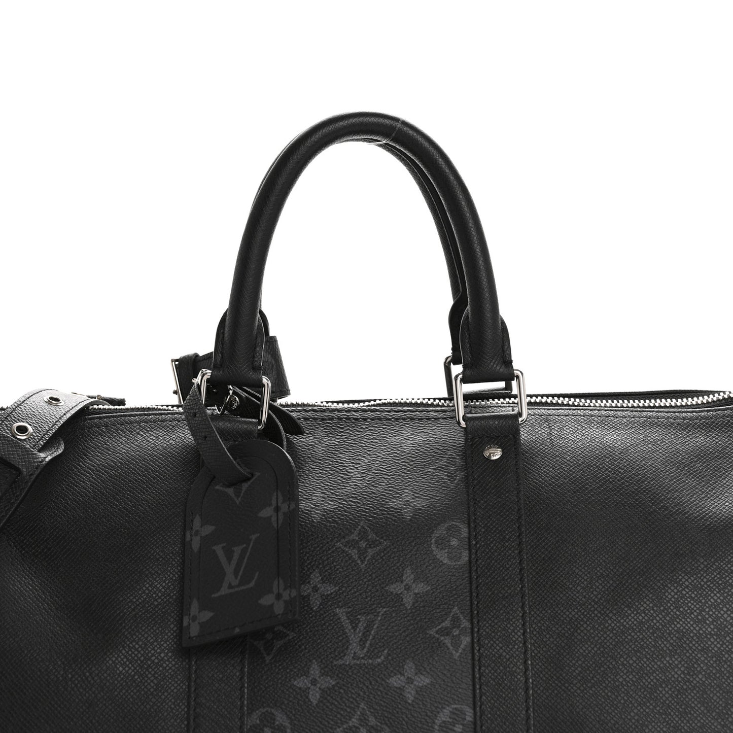 Taiga Monogram Eclipse Keepall Bandouliere 50 Black