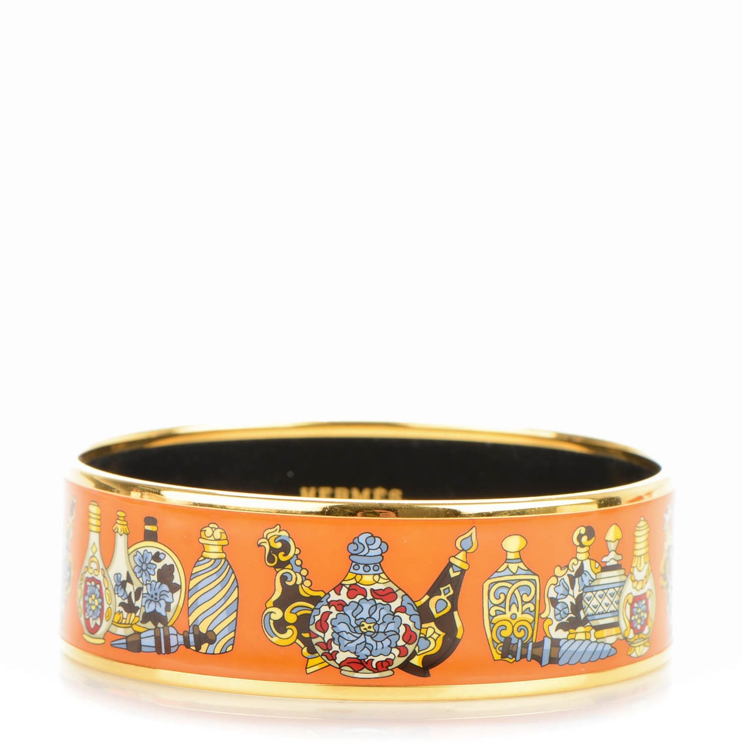 Enamel Printed Wide Qu' Importe Le Falcon Bracelet 70