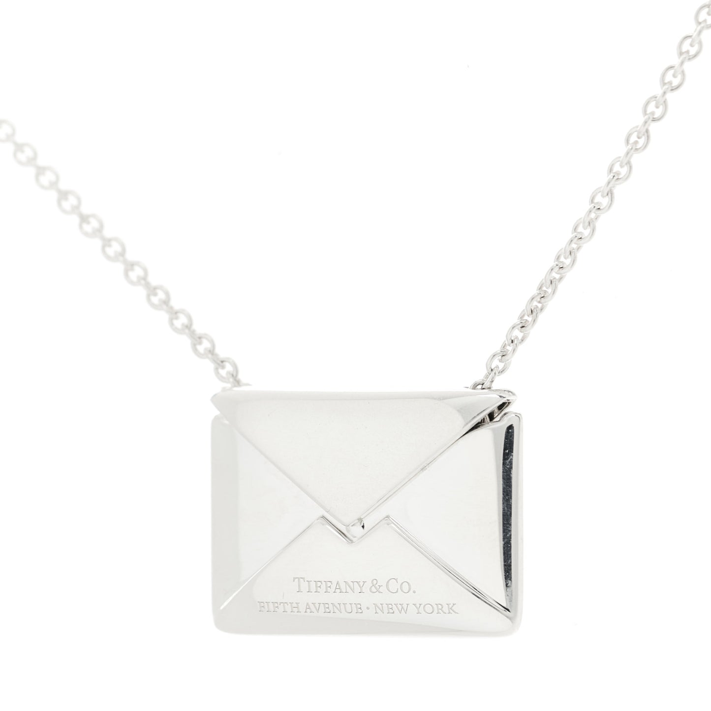 Sterling Silver Sweet Nothings Envelope Necklace