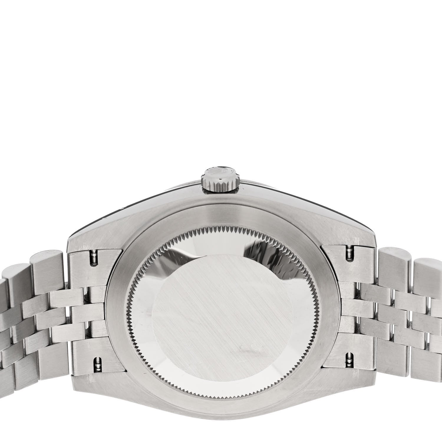 Rolex Stainless Steel 41mm Oyster Perpetual Wimbledon Datejust Watch Slate 126300 4 of 5