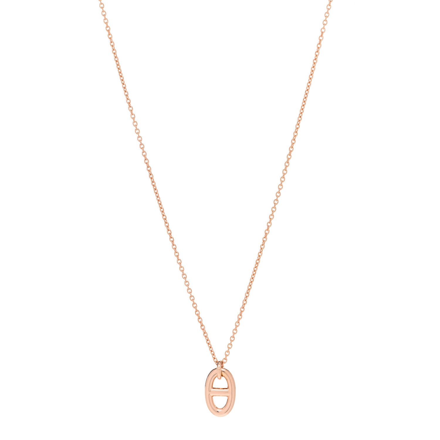 Hermes 18K Rose Gold PM Farandole Pendant Necklace 1 of 5