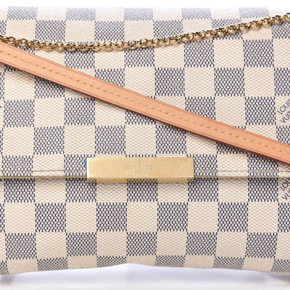 Louis Vuitton Damier Azur Favorite MM 11 of 18