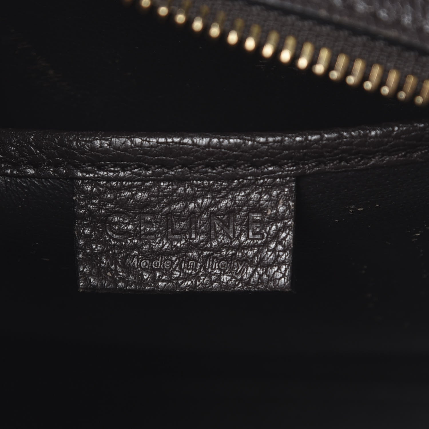 Celine Drummed Calfskin Nano Luggage Brown 6 of 20