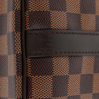 Louis Vuitton Damier Ebene Speedy Bandouliere 25 6 of 10