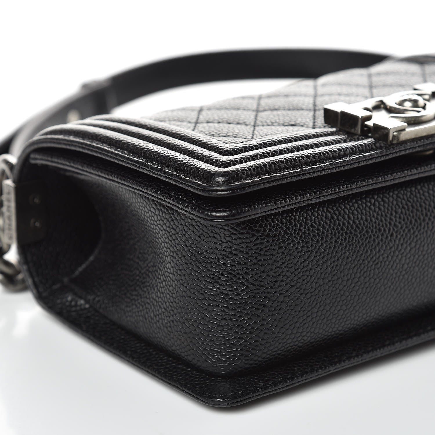Chanel Caviar Quilted Small Boy Flap Black 14 of 19