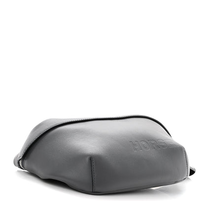 Burberry Calfskin Horseferry Print Medium Sonny Bum Bag Dark Ash Grey 4 of 10