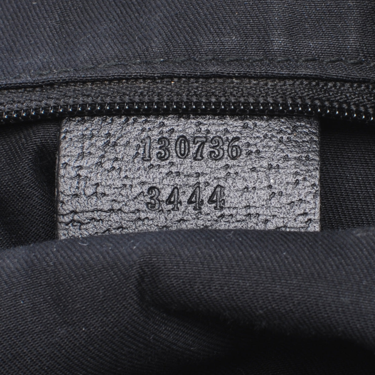Monogram Medium Abbey Shoulder Bag Black