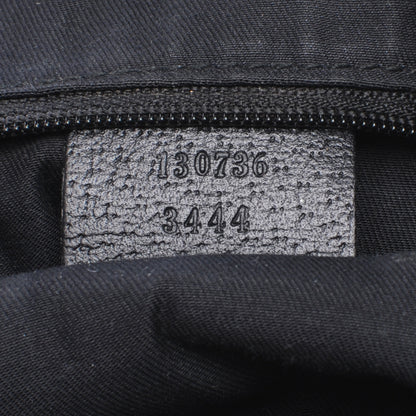 Gucci Monogram Medium Abbey Shoulder Bag Black 7 of 7