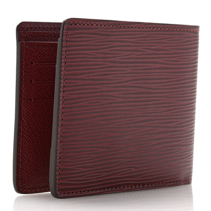 Louis Vuitton Epi Multiple Wallet Bordeaux 3 of 8