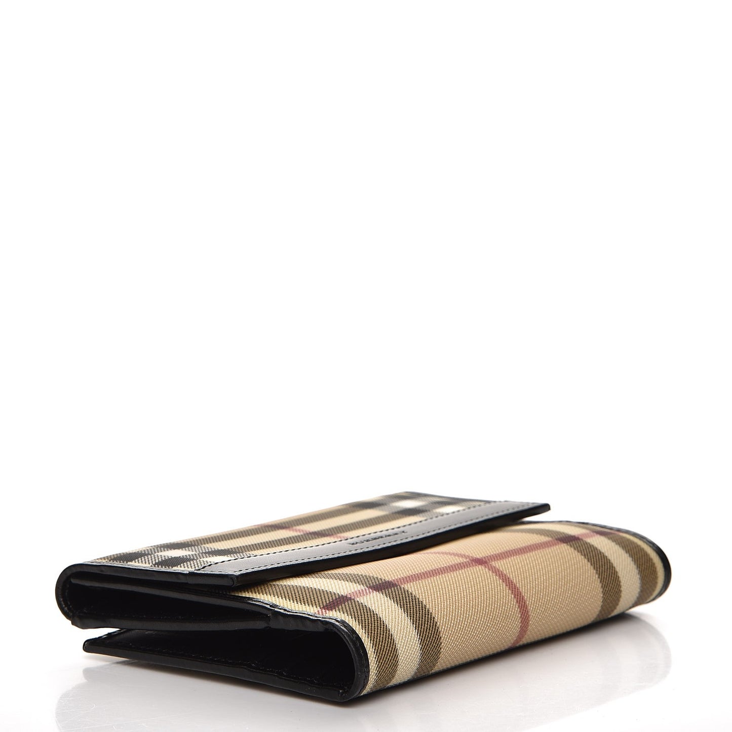 Nova Check Compact Wallet Black