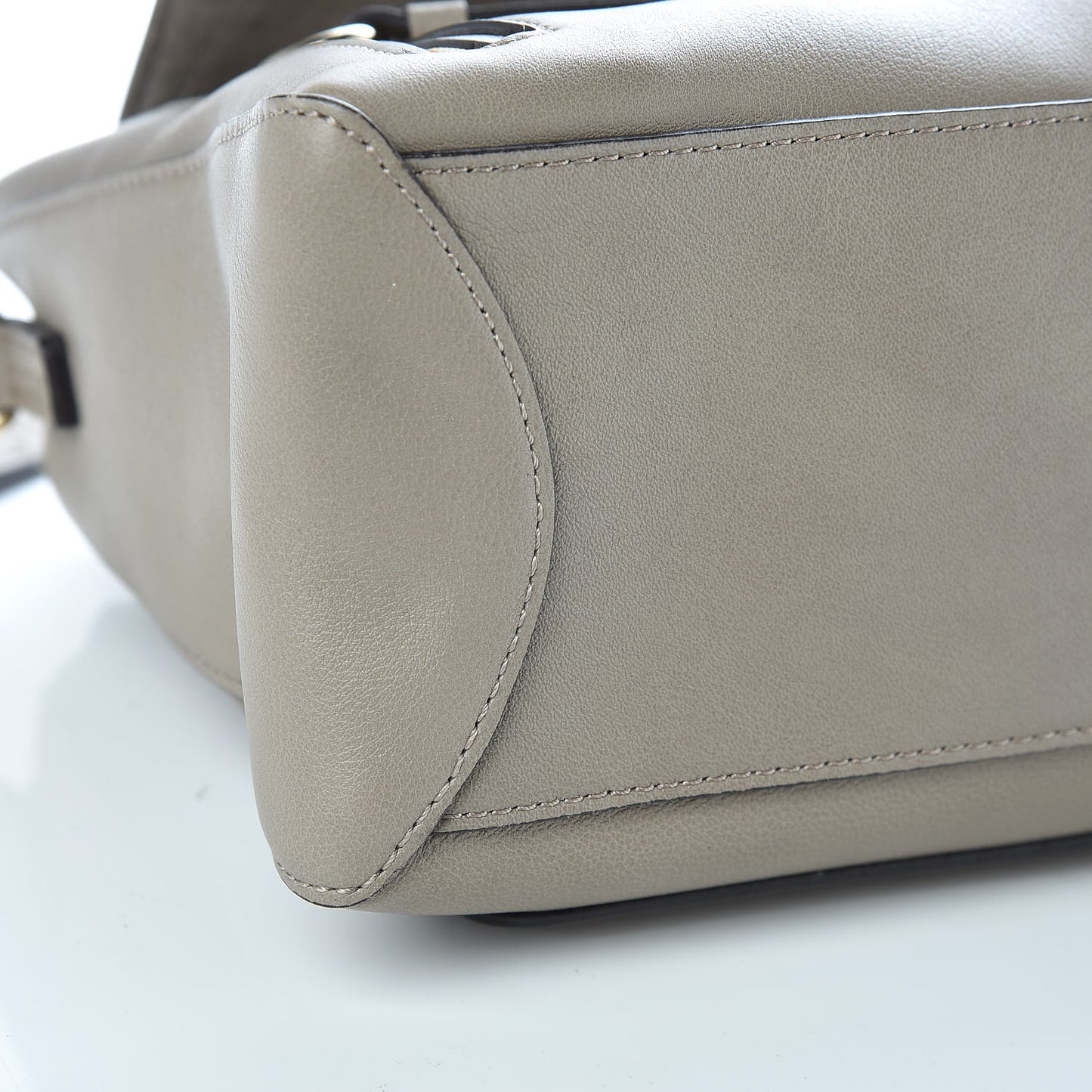 Calfskin Small Faye Day Shoulder Bag Motty Grey