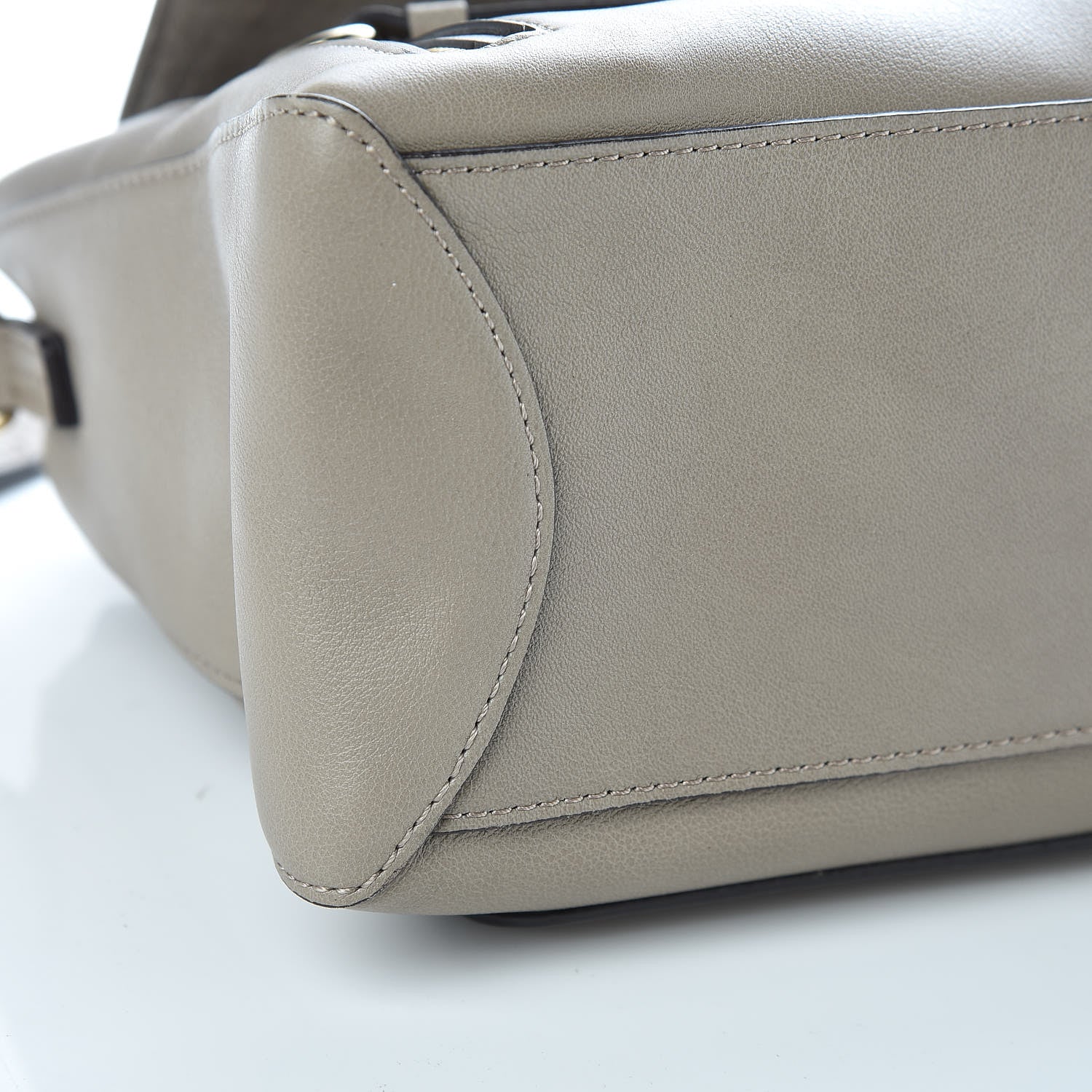 Chloe Calfskin Small Faye Day Shoulder Bag Motty Grey 7 of 8