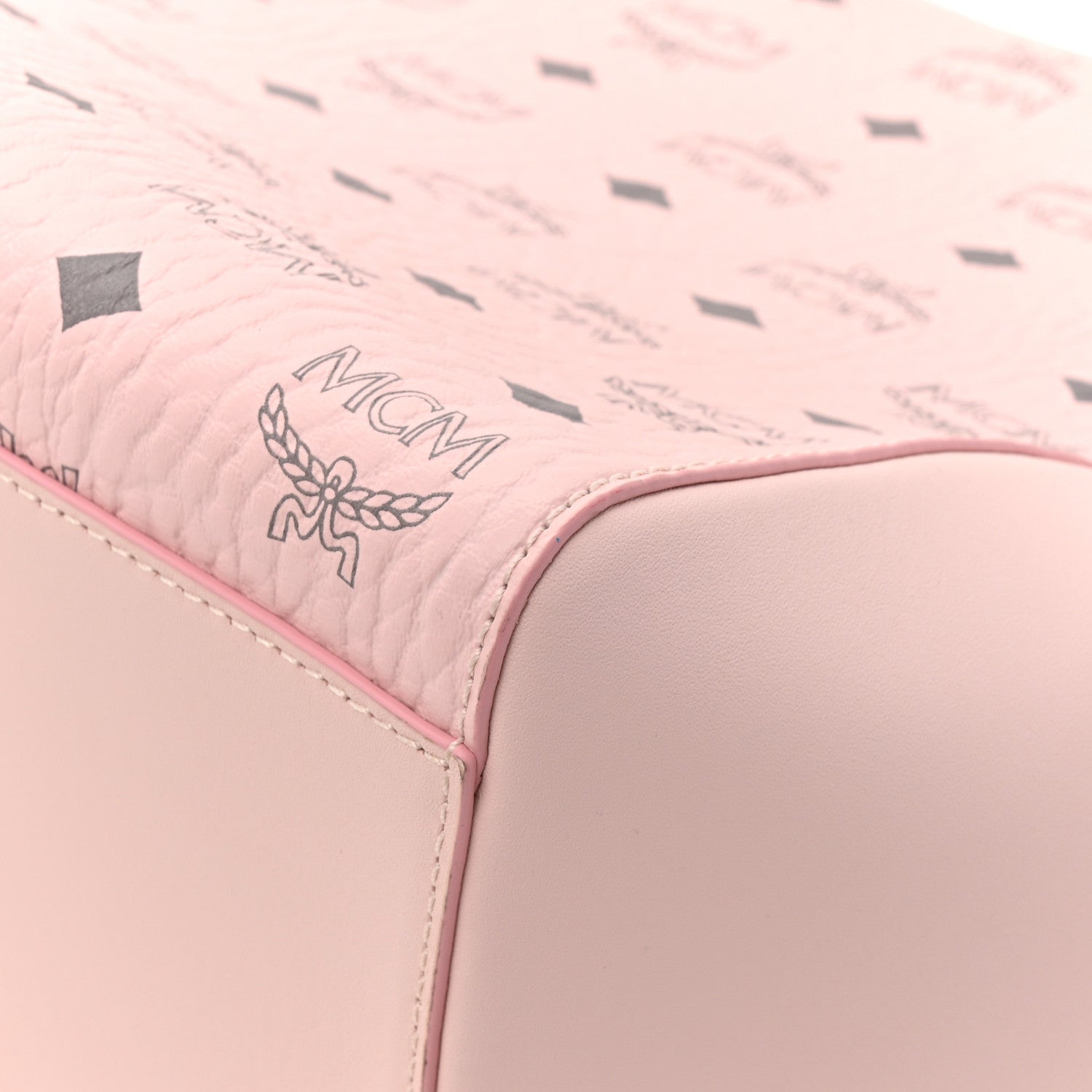 MCM Visetos Medium Aren Hobo Powder Pink 8 of 11