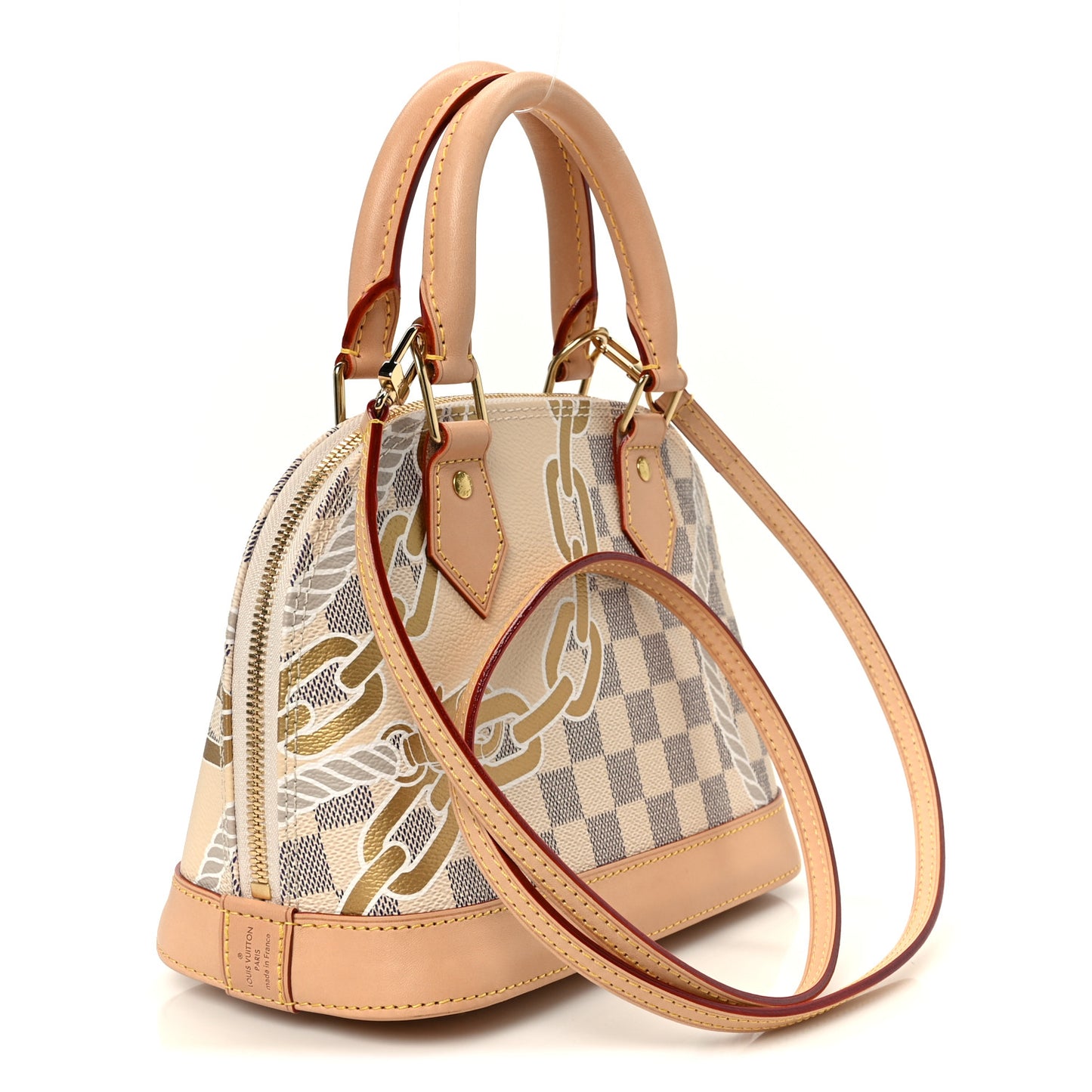 Damier Azur Nautical Alma BB