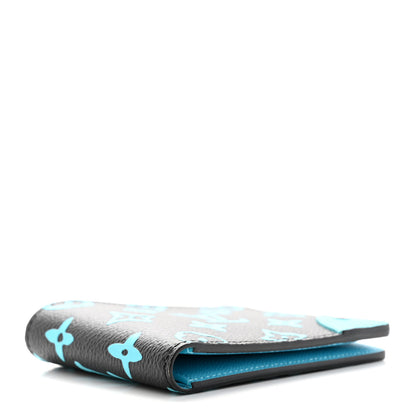 Louis Vuitton Monogram Playground Slender Wallet Black 4 of 6