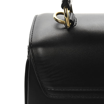 Celine Satinated Calfskin Small 16 Top Handle Bag Black 15 of 15